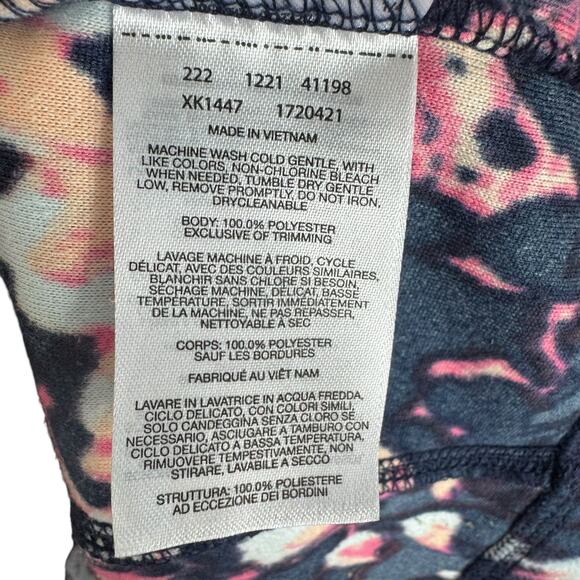 Columbia Glacial IV Print Half Zip Dark Nocturnal Florescence Pullover Fleece M - Picture 10 of 10